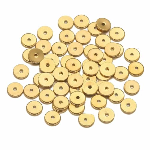 50 Stück Edelstahl-Abstandshalterperlen in Schneeflocken-Blumenform, vergoldet, lose Perlenkappe für DIY-Handarbeiten, Schmuckherstellung, Armband, rund, g5 50 Stück Edelstahl-Abstandshalterperlen in Schneeflocken-Blumenform, vergoldet, lose Perlenkappe für DIY-Handarbeiten, Schmuckherstellung, Armband, rund, g5 von HDJSDB