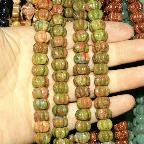 8~14,0 mm natürlicher Halbedelstein, bunter Kristall, Tigerauge, kürbisförmige lose Perlen, Schmuckherstellung, DIY-Armband, Halskette, 15"-10–10 x 14,0 mm, 16 Perlen 8~14,0 mm natürlicher Halbedelstein, bunter Kristall, Tigerauge, kürbisförmige lose Perlen, Schmuckherstellung, DIY-Armband, Halskette, 15"-10–10 x 14,0 mm, 16 Perlen von HDJSDB