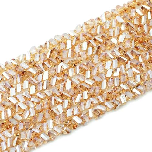 8 mm, 90 Stück, Tetraeder-Dreieck, AB, österreichische Kristallperlen, lose Glas-Abstandshalterperlen für Schmuckarmbänder, Herstellung von DIY-Zubehör, Gold-Champagner, 8 mm, 90 Stück 8 mm, 90 Stück, Tetraeder-Dreieck, AB, österreichische Kristallperlen, lose Glas-Abstandshalterperlen für Schmuckarmbänder, Herstellung von DIY-Zubehör, Gold-Champagner, 8 mm, 90 Stück von HDJSDB