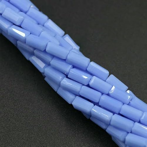 80 Stück/Los 3 x 6 mm österreichische Glasperlen, rechteckige Kristallröhre, Abstandshalter, Schmuckzubehör, Perlen für die Herstellung von Armbändern, LT blaues Porzellan 80 Stück/Los 3 x 6 mm österreichische Glasperlen, rechteckige Kristallröhre, Abstandshalter, Schmuckzubehör, Perlen für die Herstellung von Armbändern, LT blaues Porzellan von HDJSDB