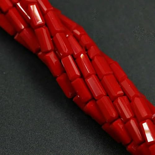 80 Stück/Los 3 x 6 mm österreichische Glasperlen, rechteckige Kristallröhre, Abstandshalter, Schmuckzubehör, Perlen für die Herstellung von Armbändern, LT rotes Porzellan 80 Stück/Los 3 x 6 mm österreichische Glasperlen, rechteckige Kristallröhre, Abstandshalter, Schmuckzubehör, Perlen für die Herstellung von Armbändern, LT rotes Porzellan von HDJSDB