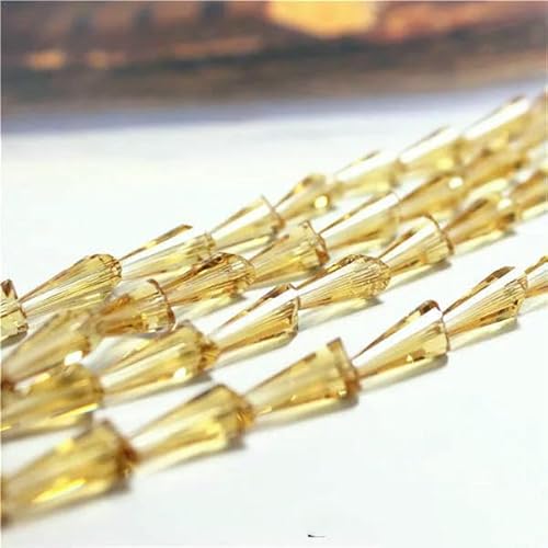 95 Stück/Los Kristallperle für Handarbeiten, 3 x 6 mm, Glasröhren-Abstandshalterperlen, europäisches Design, Turmquarz, Lampwork-Perlen, Champagner_a, 3 x 6 mm, 95 Stück 95 Stück/Los Kristallperle für Handarbeiten, 3 x 6 mm, Glasröhren-Abstandshalterperlen, europäisches Design, Turmquarz, Lampwork-Perlen, Champagner_a, 3 x 6 mm, 95 Stück von HDJSDB