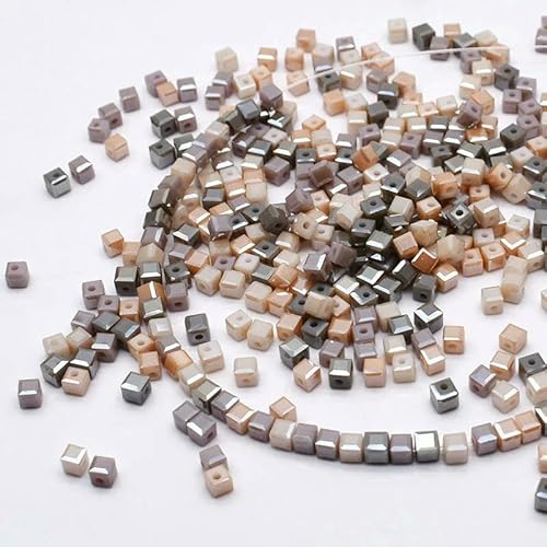 Farbe 4,0 mm, 100 Stück, tschechische Kristallglasperlen, Würfel, quadratische Kristallperlen, Charms, farbige Bonbonperlen für die Herstellung von DIY-Schmuck, 8–4,0 mm, 100 Stück Farbe 4,0 mm, 100 Stück, tschechische Kristallglasperlen, Würfel, quadratische Kristallperlen, Charms, farbige Bonbonperlen für die Herstellung von DIY-Schmuck, 8–4,0 mm, 100 Stück von HDJSDB