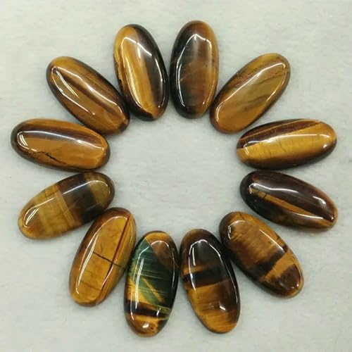 Fashion Mix naturstein oval cabochon perlen diy Schmuck zubehör, der 15x30mm Großhandel 20 teile/los-tiger auge stein von HDJSDB