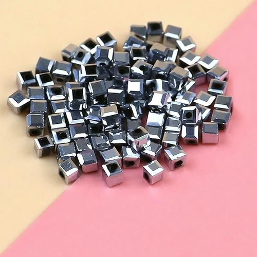 Galvanisierte österreichische quadratische Kristallperlen 3,0 mm/100 Stück facettierte Kristallperlen Schmuck DIY Armband Halskette Zubehör-Silber Galvanisierte österreichische quadratische Kristallperlen 3,0 mm/100 Stück facettierte Kristallperlen Schmuck DIY Armband Halskette Zubehör-Silber von HDJSDB