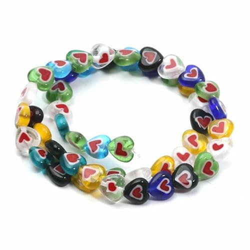 Gemischte Millefiori Lampwork-Perlen, glasierte Glasblumenperlen für die Herstellung von DIY-Schmuck, Halsketten, Armbändern, Ohrringen, Zubehör, Handarbeit- Gemischte Millefiori Lampwork-Perlen, glasierte Glasblumenperlen für die Herstellung von DIY-Schmuck, Halsketten, Armbändern, Ohrringen, Zubehör, Handarbeit- von HDJSDB