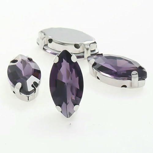 Glitzernde Blatt-Kristall-Strasssteine, von Hand aufgenäht, Glassteine, Ornament, Diamantperlen, Kleid, DIY-Bastelarbeiten, Krallenbohrer-Zubehör, 204, 4 x 8 mm, 50 Stück Glitzernde Blatt-Kristall-Strasssteine, von Hand aufgenäht, Glassteine, Ornament, Diamantperlen, Kleid, DIY-Bastelarbeiten, Krallenbohrer-Zubehör, 204, 4 x 8 mm, 50 Stück von HDJSDB