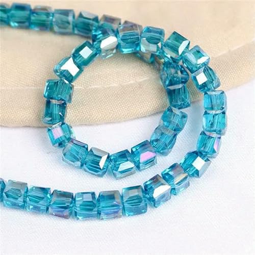 Kristallwürfelperlen, Abstandshalter, DIY-Schmuckherstellung, 2/3/4/6/8/10 mm, lose facettierte Glasperlen für Handarbeitszubehör, Seeblau ab, 10 mm, 20 Stück Kristallwürfelperlen, Abstandshalter, DIY-Schmuckherstellung, 2/3/4/6/8/10 mm, lose facettierte Glasperlen für Handarbeitszubehör, Seeblau ab, 10 mm, 20 Stück von HDJSDB
