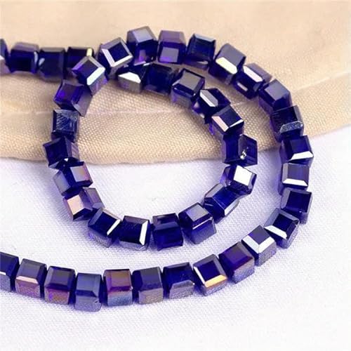 Kristallwürfelperlen, Abstandshalter, DIY-Schmuckherstellung, 2/3/4/6/8/10 mm, lose facettierte Glasperlen für Handarbeitszubehör, tiefblau ab, 10 mm, 20 Stück Kristallwürfelperlen, Abstandshalter, DIY-Schmuckherstellung, 2/3/4/6/8/10 mm, lose facettierte Glasperlen für Handarbeitszubehör, tiefblau ab, 10 mm, 20 Stück von HDJSDB