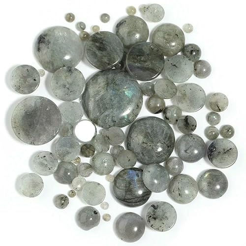 Lila Amethyste Natursteinperlen, rund, Onyx-Cabochons, lose Perlen, Kamee, DIY-Ringe, Halskette, Schimmerstein, 25 mm x 5 Stück Lila Amethyste Natursteinperlen, rund, Onyx-Cabochons, lose Perlen, Kamee, DIY-Ringe, Halskette, Schimmerstein, 25 mm x 5 Stück von HDJSDB