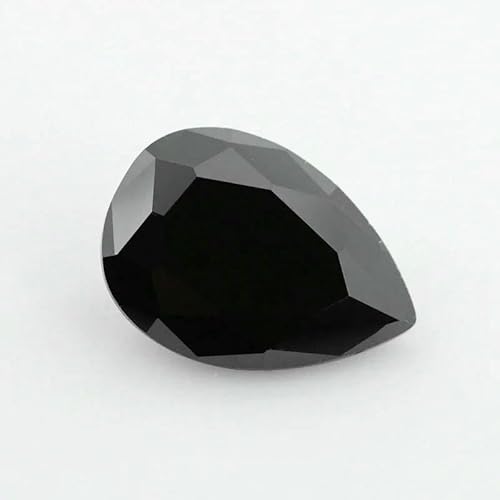 Mehrfarbige birnenförmige Zirkonia-Steine, lose synthetische Edelsteine, Perlen, CZ-Steine für Schmuck, 2 x 3 – 13 x 18 mm, AAAAA, schwarz, 3 x 5 mm, 100 Stück Mehrfarbige birnenförmige Zirkonia-Steine, lose synthetische Edelsteine, Perlen, CZ-Steine für Schmuck, 2 x 3 – 13 x 18 mm, AAAAA, schwarz, 3 x 5 mm, 100 Stück von HDJSDB