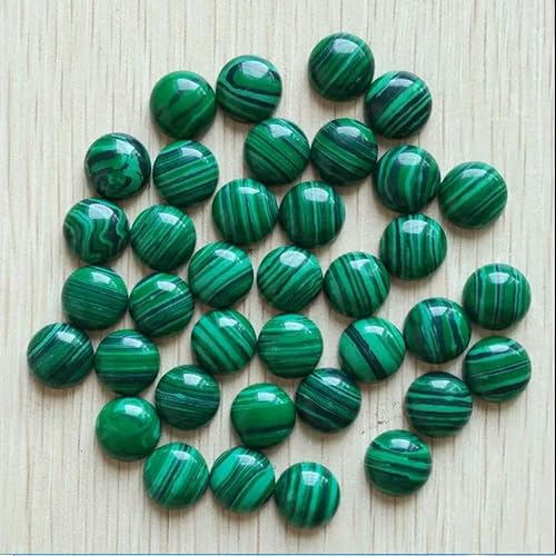 Mode naturstein gemischten runde 10mm perlen für DIY schmuck Zubehör 50 teile/los-malachit stein von HDJSDB