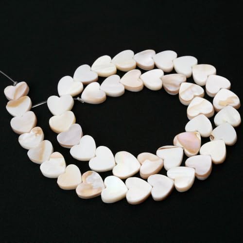 Natürliche Muschelperlen, Perlmutt, Liebesstern, oval, rund, flach, lose Abstandsperlen zur Schmuckherstellung, DIY-Charm-Armband, Halskette, Liebe vertikal Natürliche Muschelperlen, Perlmutt, Liebesstern, oval, rund, flach, lose Abstandsperlen zur Schmuckherstellung, DIY-Charm-Armband, Halskette, Liebe vertikal von HDJSDB