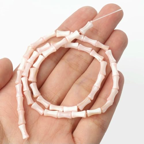 Natürliche Süßwasser-Muschelperlen, Perlmutt, Gelenkform, lose Perlen für die Herstellung von DIY-Schmuck, Armbänder, 4 x 7 mm, Rosa, 4 x 7 mm, ca. 55 Stück Natürliche Süßwasser-Muschelperlen, Perlmutt, Gelenkform, lose Perlen für die Herstellung von DIY-Schmuck, Armbänder, 4 x 7 mm, Rosa, 4 x 7 mm, ca. 55 Stück von HDJSDB