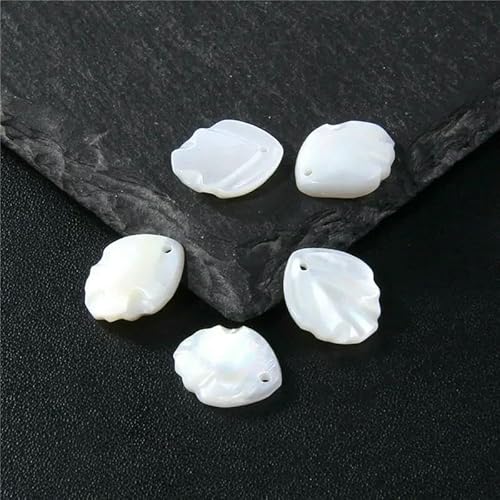 Natürlicher Katzenmuschel-Perlenanhänger, lose Muschel-Anhänger, Abstandsperlen zur Schmuckherstellung, DIY-Armbandzubehör – Blatt, 12–14,0 mm, 5 Stück Natürlicher Katzenmuschel-Perlenanhänger, lose Muschel-Anhänger, Abstandsperlen zur Schmuckherstellung, DIY-Armbandzubehör – Blatt, 12–14,0 mm, 5 Stück von HDJSDB