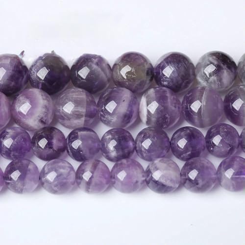 Naturstein, AAAAA-Qualität, blaue Tigerauge-Achate, runde lose Perlen, 38,1 cm, 4, 6, 8, 10, 12, 14 mm, Auswahlgröße zur Schmuckherstellung, Amethyste, 14,0 mm, 27 Stück Perlen Naturstein, AAAAA-Qualität, blaue Tigerauge-Achate, runde lose Perlen, 38,1 cm, 4, 6, 8, 10, 12, 14 mm, Auswahlgröße zur Schmuckherstellung, Amethyste, 14,0 mm, 27 Stück Perlen von HDJSDB