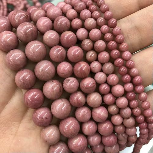 Naturstein, AAAAA-Qualität, blaue Tigerauge-Achate, runde lose Perlen, 38,1 cm, 4, 6, 8, 10, 12, 14 mm, Auswahlgröße zur Schmuckherstellung, Rhodochrosit, 12 mm, 32 Stück Perlen Naturstein, AAAAA-Qualität, blaue Tigerauge-Achate, runde lose Perlen, 38,1 cm, 4, 6, 8, 10, 12, 14 mm, Auswahlgröße zur Schmuckherstellung, Rhodochrosit, 12 mm, 32 Stück Perlen von HDJSDB