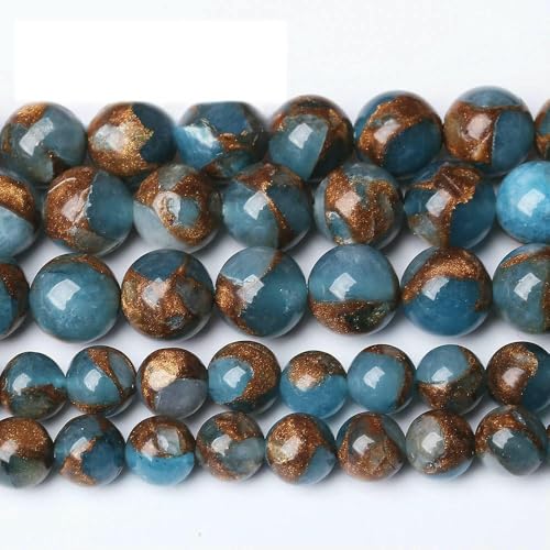 Naturstein, AAAAA-Qualität, blaue Tigerauge-Achate, runde lose Perlen, 38,1 cm, 4, 6, 8, 10, 12, 14 mm, Auswahlgröße zur Schmuckherstellung, blaues Cloisonné, 12 mm, 32 Stück Perlen Naturstein, AAAAA-Qualität, blaue Tigerauge-Achate, runde lose Perlen, 38,1 cm, 4, 6, 8, 10, 12, 14 mm, Auswahlgröße zur Schmuckherstellung, blaues Cloisonné, 12 mm, 32 Stück Perlen von HDJSDB