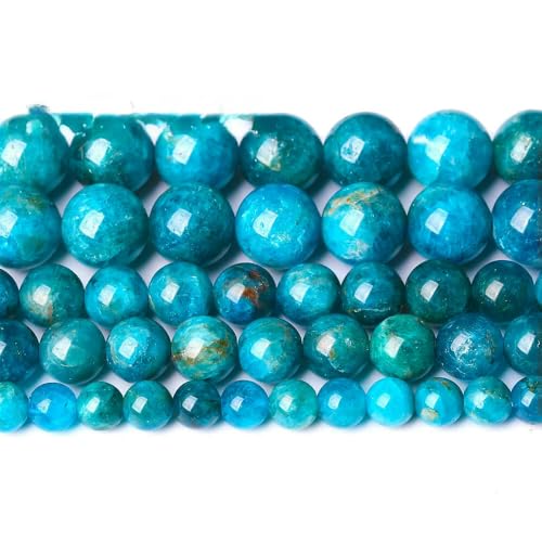 Naturstein, AAAAA-Qualität, blaue Tigerauge-Achate, runde lose Perlen, 38,1 cm, 4, 6, 8, 10, 12, 14 mm, wählbare Größe zur Schmuckherstellung, blauer Apatit, 12 mm, 32 Stück Perlen Naturstein, AAAAA-Qualität, blaue Tigerauge-Achate, runde lose Perlen, 38,1 cm, 4, 6, 8, 10, 12, 14 mm, wählbare Größe zur Schmuckherstellung, blauer Apatit, 12 mm, 32 Stück Perlen von HDJSDB