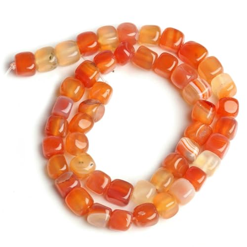 Naturstein-Achat-Jade-Würfel, quadratische Perle, 8 mm, lose Abstandsperlen für die Schmuckherstellung, DIY-Charms, Armbänder, Halsketten, Perlenarbeiten, 15 Zoll, Streifenachat, 9–8 Naturstein-Achat-Jade-Würfel, quadratische Perle, 8 mm, lose Abstandsperlen für die Schmuckherstellung, DIY-Charms, Armbänder, Halsketten, Perlenarbeiten, 15 Zoll, Streifenachat, 9–8 von HDJSDB