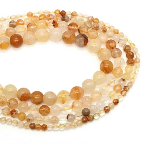 Naturstein-Aquamarin-Amethyst-Perlen, rund, lose Abstandshalter, Kristall-Edelsteine, für die Schmuckherstellung, DIY-Armband, Halskette, 4/6/8/10 mm, gelbe Einschlüsse, 8 mm, 45–48 Stück Naturstein-Aquamarin-Amethyst-Perlen, rund, lose Abstandshalter, Kristall-Edelsteine, für die Schmuckherstellung, DIY-Armband, Halskette, 4/6/8/10 mm, gelbe Einschlüsse, 8 mm, 45–48 Stück von HDJSDB