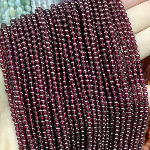 Naturstein Granat Edelstein Unregelmäßig Rund Facettiert Lose Abstandshalter Taille Perlen Für DIY Schmuckherstellung Armband Halskette Handgefertigt-4,0mm Ca. 85 Stück Naturstein Granat Edelstein Unregelmäßig Rund Facettiert Lose Abstandshalter Taille Perlen Für DIY Schmuckherstellung Armband Halskette Handgefertigt-4,0mm Ca. 85 Stück von HDJSDB