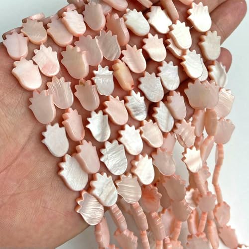 Naturstein-Muschelperlen, Anhänger, rosa, lose Abstandsperle, gefärbte Perlmutt-Muschelperle für DIY-Armbänder, Ohrringe, Halsketten – 7 Hände, 12 x 14,0 m Naturstein-Muschelperlen, Anhänger, rosa, lose Abstandsperle, gefärbte Perlmutt-Muschelperle für DIY-Armbänder, Ohrringe, Halsketten – 7 Hände, 12 x 14,0 m von HDJSDB