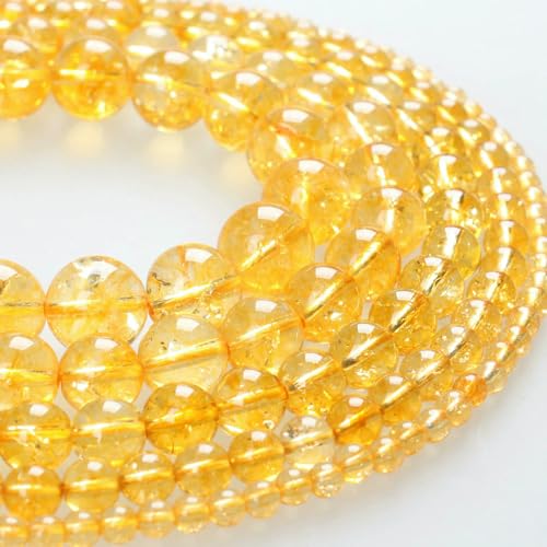 Natursteinperlen, Amethyste, Rhodonit, Lapislazuli, Tigerauge, Kristall, Achat, runde lose Perlen, 4, 6, 8, 10, 12 mm, zur Armbandherstellung, Citrine, 12 mm, ca. 31 Perlen Natursteinperlen, Amethyste, Rhodonit, Lapislazuli, Tigerauge, Kristall, Achat, runde lose Perlen, 4, 6, 8, 10, 12 mm, zur Armbandherstellung, Citrine, 12 mm, ca. 31 Perlen von HDJSDB