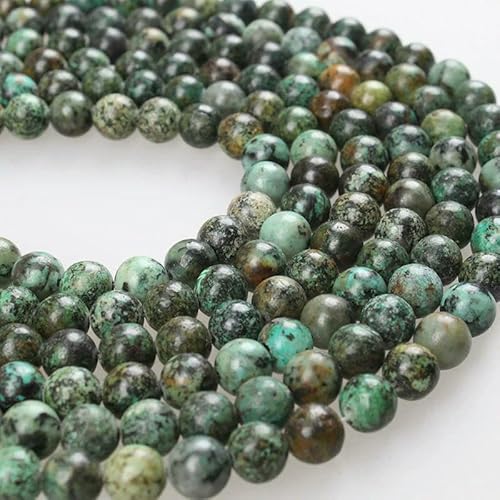 Natursteinperlen, Amethyste, Rhodonit, Lapislazuli, Tigerauge, Kristall, Achat, runde lose Perlen, 4, 6, 8, 10, 12 mm, zur Armbandherstellung – afrikanische Türkise – 12 mm, rund 31 Perlen Natursteinperlen, Amethyste, Rhodonit, Lapislazuli, Tigerauge, Kristall, Achat, runde lose Perlen, 4, 6, 8, 10, 12 mm, zur Armbandherstellung – afrikanische Türkise – 12 mm, rund 31 Perlen von HDJSDB