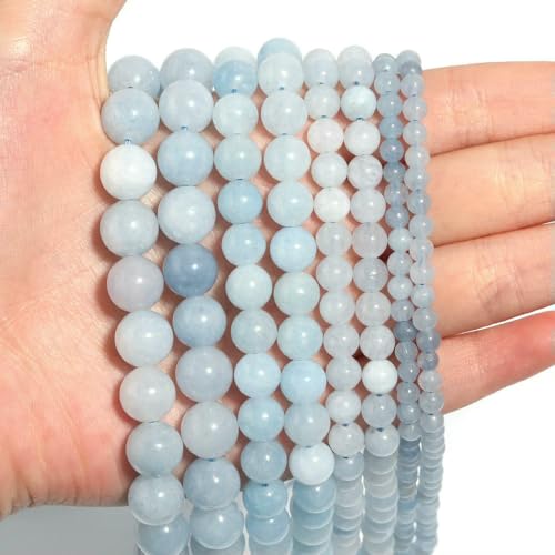 Natursteinperlen, Lava, Tigerauge, Turmalin, Amazonit, Achate, Jaspis, Rosenquarz, Perlen zum Basteln, Herstellen von DIY-Armbändern und Halsketten – Hailan-Edelstein – 6 mm Natursteinperlen, Lava, Tigerauge, Turmalin, Amazonit, Achate, Jaspis, Rosenquarz, Perlen zum Basteln, Herstellen von DIY-Armbändern und Halsketten – Hailan-Edelstein – 6 mm von HDJSDB