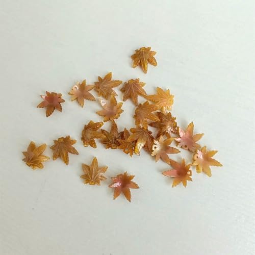 Neue Harz-Ahornblattform, 13,0 mm, DIY-Zubehör für lose Haare, gemischte Farbperlen, 10 Stück, y15882-Farbe 7 Neue Harz-Ahornblattform, 13,0 mm, DIY-Zubehör für lose Haare, gemischte Farbperlen, 10 Stück, y15882-Farbe 7 von HDJSDB
