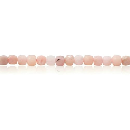 Opal, Rhodochrosit, Chrysokoll, Malachit, Turmalin, Naturstein, facettierte Würfelperlen, Größe 4,0 mm, zur Schmuckherstellung, DIY-Armband, Rosa Opal, 4,0 mm Opal, Rhodochrosit, Chrysokoll, Malachit, Turmalin, Naturstein, facettierte Würfelperlen, Größe 4,0 mm, zur Schmuckherstellung, DIY-Armband, Rosa Opal, 4,0 mm von HDJSDB