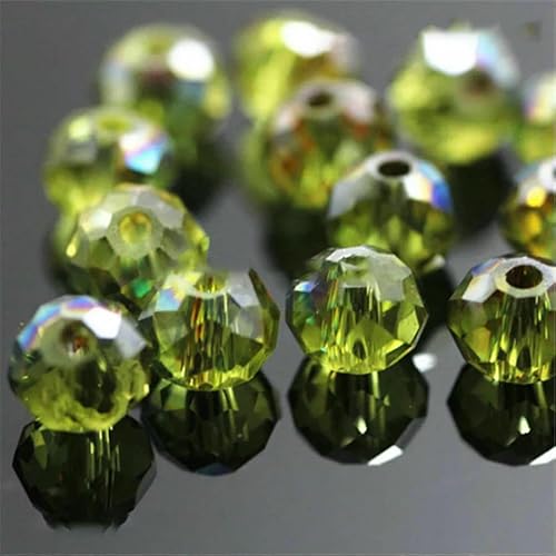 Rosa, mehrfarbig, 4 x 6 mm, 50 Stück, Rondelle, österreichische facettierte Kristallglasperlen, lose Abstandshalter, runde Perlen zur Schmuckherstellung, Gelb, Rosa, Grün, 3 x 4,0 mm, 125 Stück Rosa, mehrfarbig, 4 x 6 mm, 50 Stück, Rondelle, österreichische facettierte Kristallglasperlen, lose Abstandshalter, runde Perlen zur Schmuckherstellung, Gelb, Rosa, Grün, 3 x 4,0 mm, 125 Stück von HDJSDB