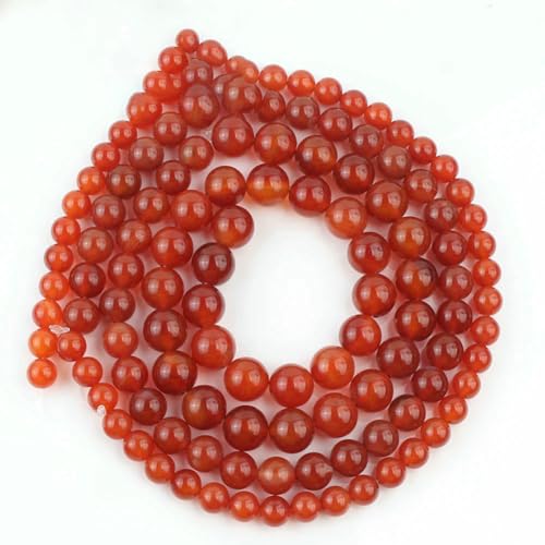 Rote Achate Steinperlen Natürlicher runder Karneol Onyx Lose Perlen Unregelmäßig facettiert Für Die Schmuckherstellung DIY Armband-Typ 1-6mm Rote Achate Steinperlen Natürlicher runder Karneol Onyx Lose Perlen Unregelmäßig facettiert Für Die Schmuckherstellung DIY Armband-Typ 1-6mm von HDJSDB