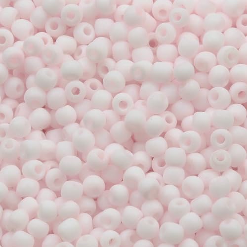 mm Macaron-Glasperlen, mattiert, zur Schmuckherstellung, DIY-Charm, lose Abstandshalter, undurchsichtige Rocailles-Perlen, Ohrring-Halsketten-Zubehör, GSB-F-4, 10 g, 1300 Stück mm Macaron-Glasperlen, mattiert, zur Schmuckherstellung, DIY-Charm, lose Abstandshalter, undurchsichtige Rocailles-Perlen, Ohrring-Halsketten-Zubehör, GSB-F-4, 10 g, 1300 Stück von HDJSDB