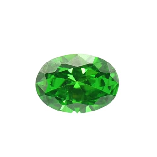 x 3,0 mm ~ 13 x 18 mm 5A CZ, ovale Form, Größe, synthetische Edelsteine, lose Zirkonia für Schmuck – Grün – 13 x 18 mm (10 Stück) von HDJSDB