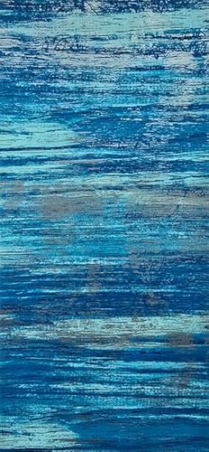 HDK-VERSAND 1 Stück Wachsplatten Muster Effektwachsplatte Antikmuster Marmormuster Grösse 200 x 100 x 0,5 mm (Antik Blau) von HDK-VERSAND