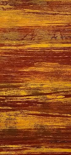 HDK-VERSAND 1 Stück Wachsplatten Muster Effektwachsplatte Antikmuster Marmormuster Grösse 200 x 100 x 0,5 mm (Antik Orange) von HDK-VERSAND