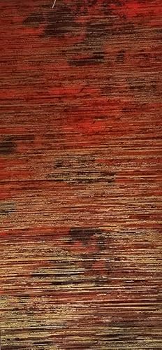 HDK-VERSAND 1 Stück Wachsplatten Muster Effektwachsplatte Antikmuster Marmormuster Grösse 200 x 100 x 0,5 mm (Antik Rot) von HDK-VERSAND