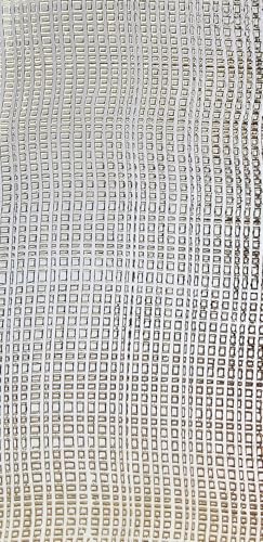 HDK-VERSAND 1 Stück Wachsplatten Muster Effektwachsplatte Grösse 200 x 100 x 0,5 mm (Geprägt Gold Weiss) von HDK-VERSAND