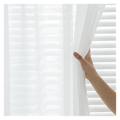 HDKAH Moderne beige Samtvorhänge for Wohnzimmer, Esszimmer, Schlafzimmer, Kaschmir, Verdunkelung, individuell anpassbar, Tür-/Fenstervorhang, Raumdekoration (Stangentasche)(White,W500cmxH250cm 1PC) von HDKAH