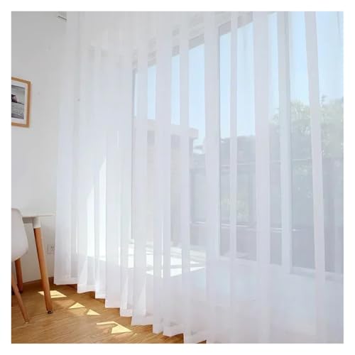 Moderne, luxuriöse, Dicke, verdunkelnde Blaue Samtvorhänge for Wohnzimmer, Schlafzimmer, Esszimmer, Villa, Zimmervorhänge, Dekor, Tüll, Trenntür (Stangentasche)(White,W250cm x H250cm 1pc) von HDKAH