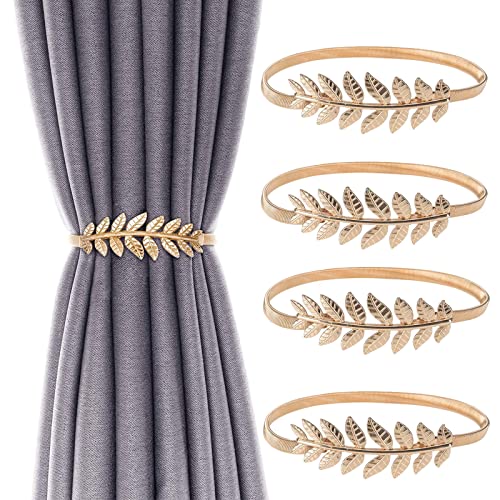 HDKAJL Raffhalter für Gardinen, 4 Stück Alloy Vorhang Raffhalter Vorhang Clip Gardinenhalter Vorhanghalter für Gardinen, Raffhalter für Zuhause Schlafzimmer Kinderzimmer Hotel Dekorative von HDKAJL