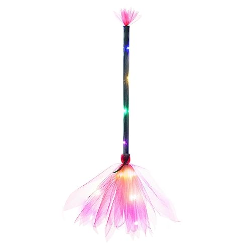 HDKEAN Leuchtende Besenstäbe, Halloween-Kostüm, Cosplay, Haushaltsdekoration, für Hochzeit, Geburtstag, Neujahrsdekoration HDKEAN Leuchtende Besenstäbe, Halloween-Kostüm, Cosplay, Haushaltsdekoration, für Hochzeit, Geburtstag, Neujahrsdekoration von HDKEAN