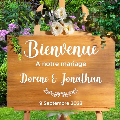 Personalisierte Willkommensschild Hochzeit Aufkleber,Hochzeit Zeichen Decor Custom Hochzeit Kunst, DIY Willkommen Zu Unserem For Immer Hochzeit Aufkleber,Rasen Hochzeit Personalisiert-Welcome Sign(STY Personalisierte Willkommensschild Hochzeit Aufkleber,Hochzeit Zeichen Decor Custom Hochzeit Kunst, DIY Willkommen Zu Unserem For Immer Hochzeit Aufkleber,Rasen Hochzeit Personalisiert-Welcome Sign(STY von HDLOVE