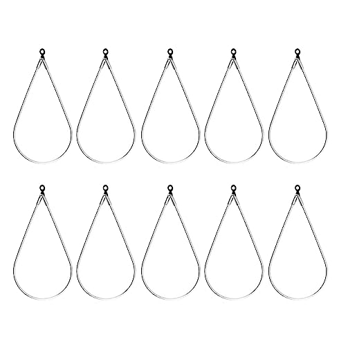 10 PCs Perlen Hoop Ohrring Befund Komponenten Wassertropfenform Ohrring Reifen Für Schmuck Handwerk Einfach Zu Bedienen Zu Bedienen 10 PCs Perlen Hoop Ohrring Befund Komponenten Wassertropfenform Ohrring Reifen Für Schmuck Handwerk Einfach Zu Bedienen Zu Bedienen von HDOYTXXM