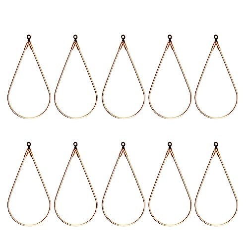 10 PCs Perlen Hoop Ohrring Befund Komponenten Wassertropfenform Ohrring Reifen Für Schmuck Handwerk Einfach Zu Bedienen Zu Bedienen 10 PCs Perlen Hoop Ohrring Befund Komponenten Wassertropfenform Ohrring Reifen Für Schmuck Handwerk Einfach Zu Bedienen Zu Bedienen von HDOYTXXM