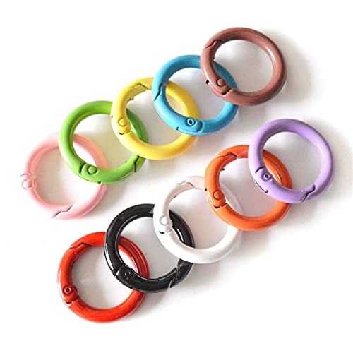 10pcs Frühling O Ringe Metall Geteilte Ringe Handtaschen Dekoration Haushalt Für Gepäckgeeignete Tasche Dekoration Geschenk 10pcs Frühling O Ringe Metall Geteilte Ringe Handtaschen Dekoration Haushalt Für Gepäckgeeignete Tasche Dekoration Geschenk von HDOYTXXM