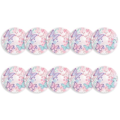 1Set Birthday Party Essential Set Butterfly Thema Mit Einladungskarten 10in 9in Teller Servietten Pappbecher Optional 1Set Birthday Party Essential Set Butterfly Thema Mit Einladungskarten 10in 9in Teller Servietten Pappbecher Optional von HDOYTXXM