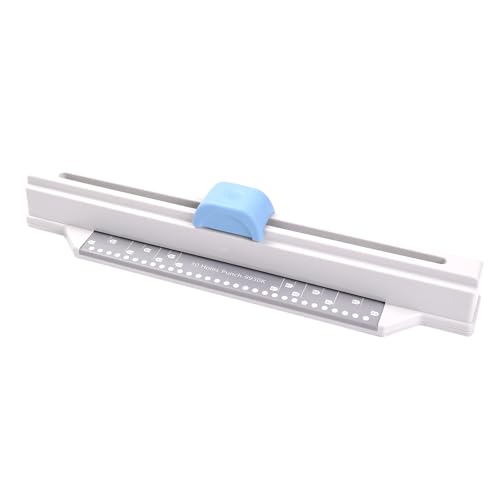 30 Löcher PuncherSliding Paper Hole Puncher 30 Löcher Schläge Manueller Papier Puncher Für Löoses Blattbögen Bürovorräte von HDOYTXXM